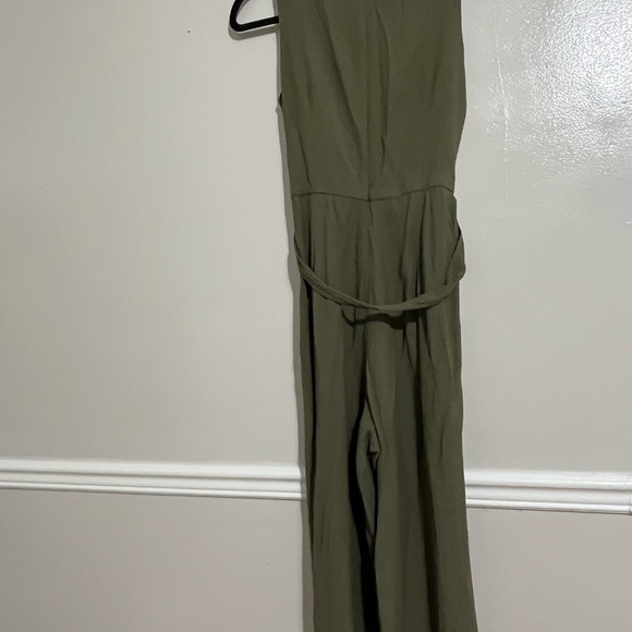 Calvin Klein Textured Olive Dress - Picture 7 of 8